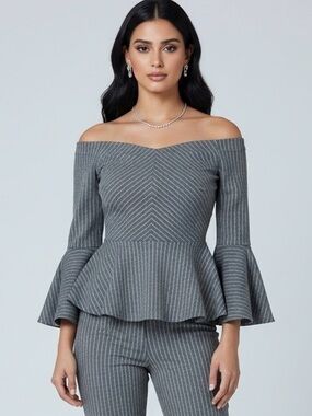 TORN by Ronny Kobo for Boston Proper Bell Sleeve Top Size Small NWT